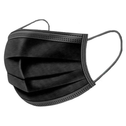 Face Mask 50s Black