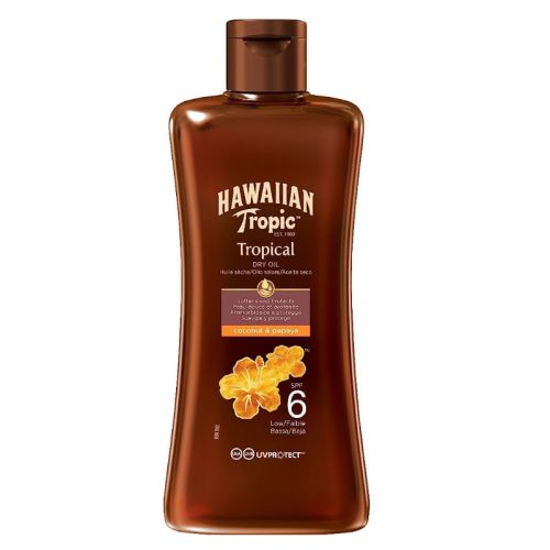 Hawaiian Tropical Tanning Oil 200 ml Spf6