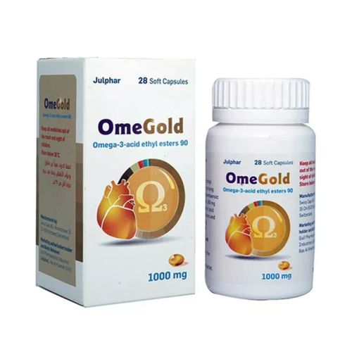 Julphar Omegold 1000mg Capsules 28s