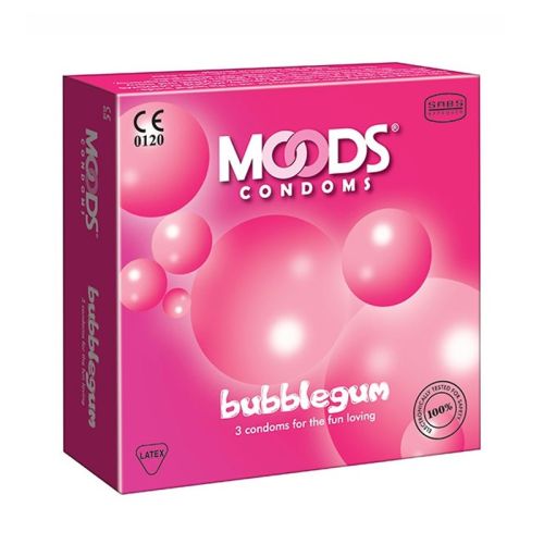 Moods Bubble Gum Condom 3s