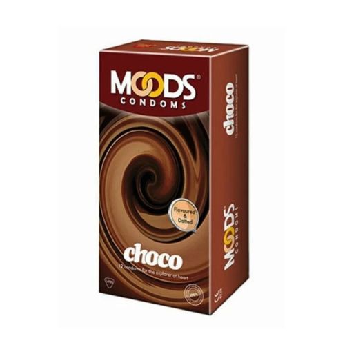 Moods Chocolate Condom 12s