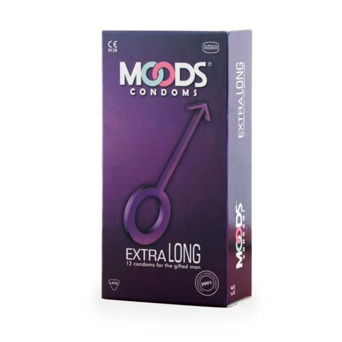 Moods Extra Long Condom 12s