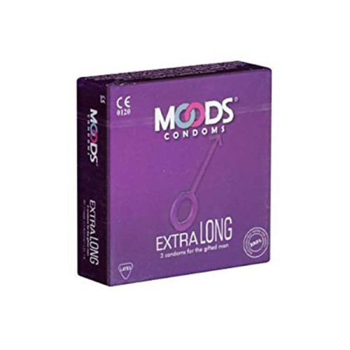 Moods Extra Long Condom 3s
