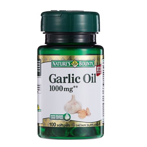 Nature's Bounty Garlic Oil 1000mg 100S