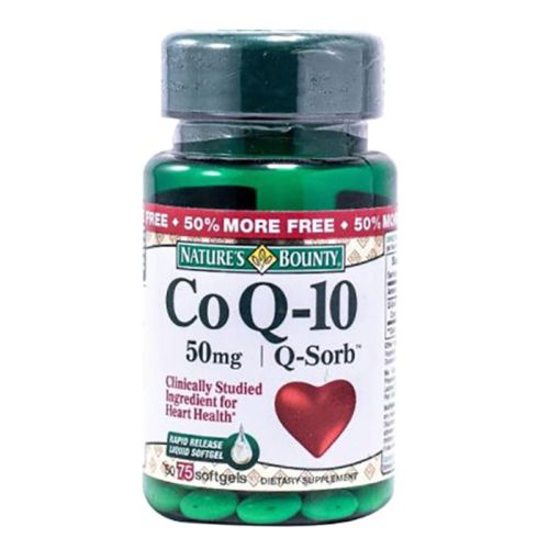 Nature's Bounty Q-sorb Q- 50mg 75's