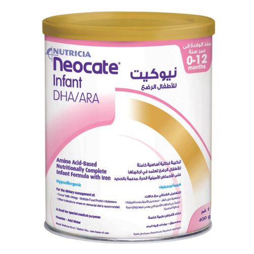 Nutricia Neocate 0 -1 Year Infant Dha/ara 400gm