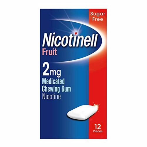 Nicotinell 2mg Gum Fruit 12s