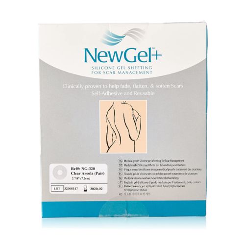 Newgel Silicon Gel Sheet for Scar Manag 5''x6''