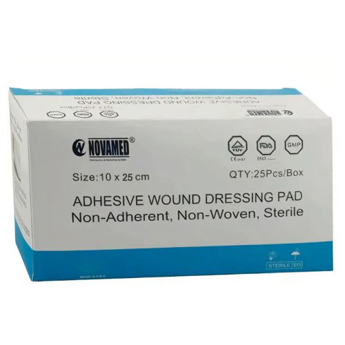 Novamed Wound Dressing Self Adh 10cmx25cm 25s