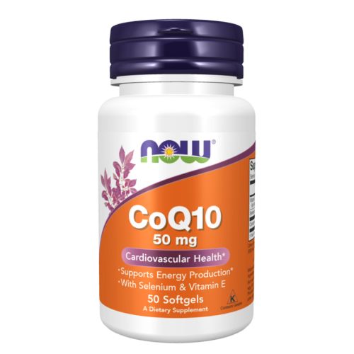 Now Co Q10 50 Mg Softgels 50s