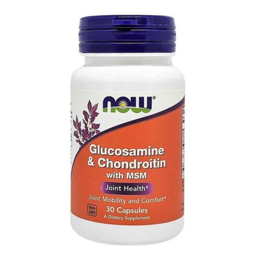 Now Glucosamin Chondroitin Caps 30s