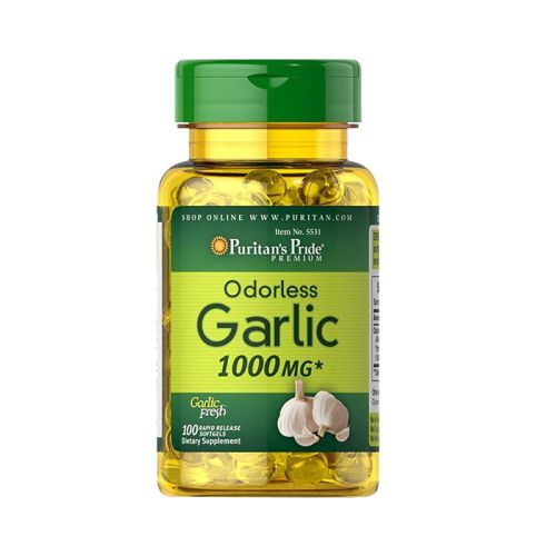 Puritan's Pride Odorless Garlic 1000mg 100S