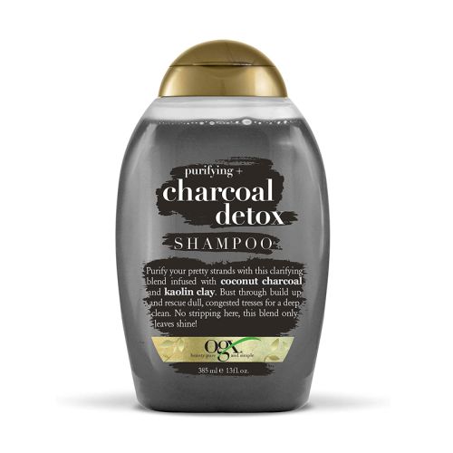 Ogx Purifying + Charcoal Detox Shampoo 385ml