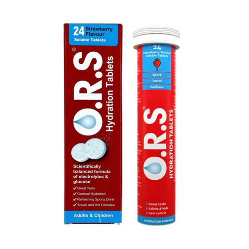 Ors Soluble Tab Strawberry 24s
