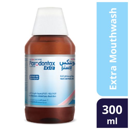 Parodontax Mouthwash Extra Alcohol Free 300 ml