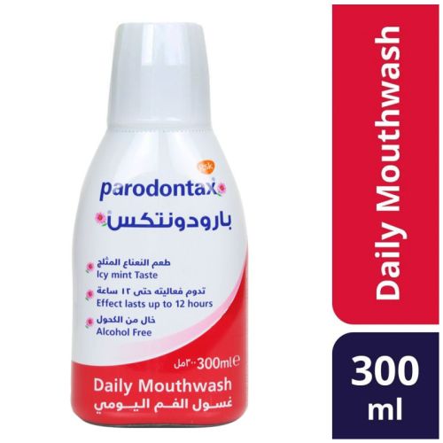 Parodontax Mouthwash Fluoride Alcohol Free 300 ml