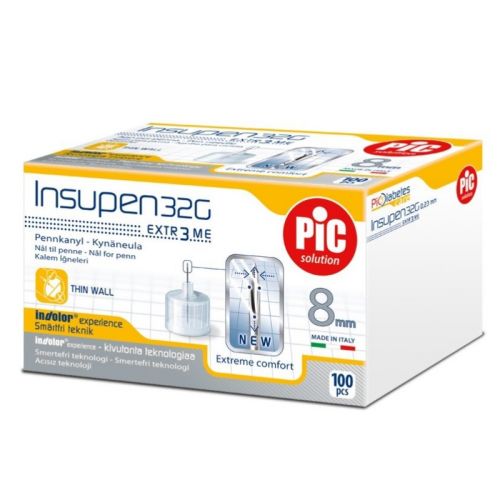 Pic Insupen Needle 32gx8mm 100s