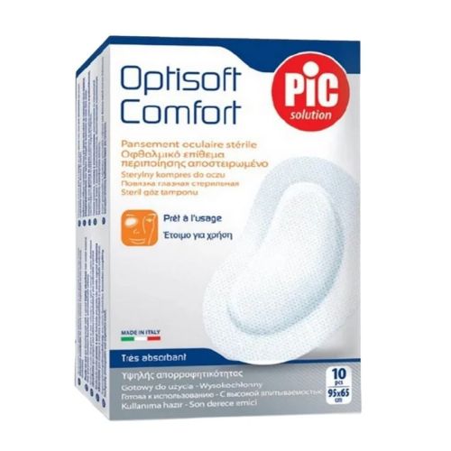 Pic Optisoft Sterile Eye Dressing 95x65mm