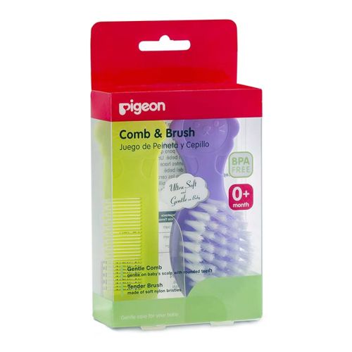 Pigeon Comb and Hair Brush Set