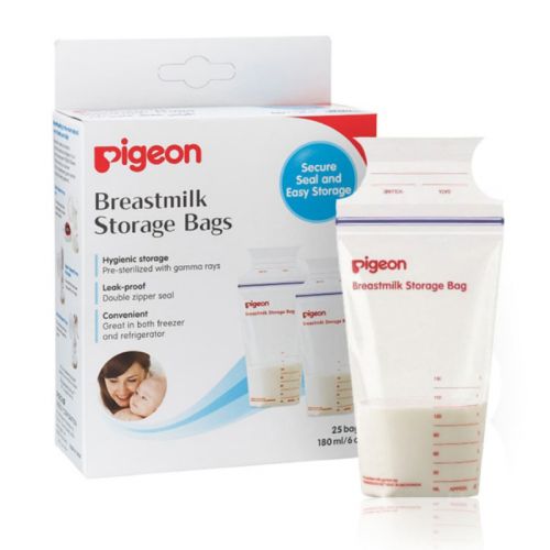 Pigeon Breast Milk Storage Bags 25s (26208)
