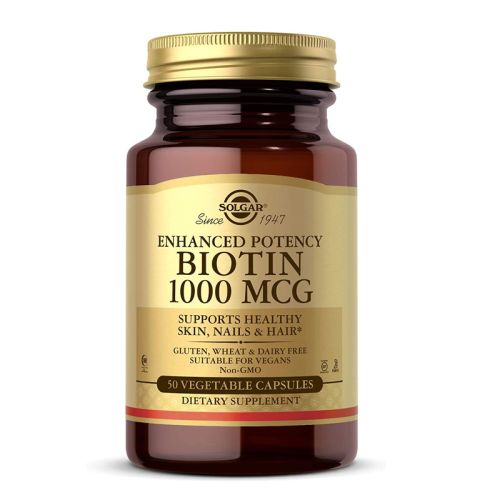 Solgar 1000mcg  Biotin Caps 50s