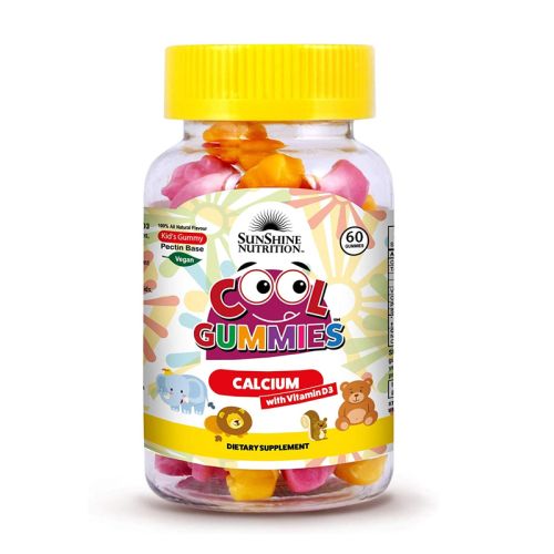 Sunshine Nutrition Cool Gummies Calcium With D3