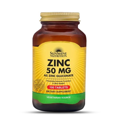Sunshine N Zinc 50 Mg  100 Tabs