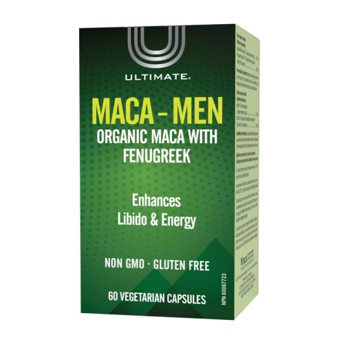 Ultimate Naturals Maca - Men / Fenugreek Vcap 60s
