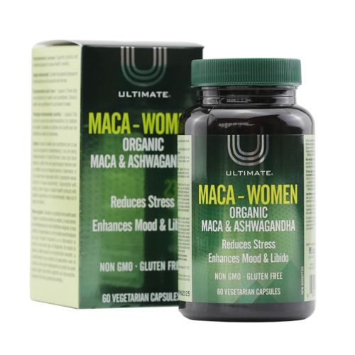 Ultimate Naturals  Maca - Women /Ashwagandha Vcap 60s
