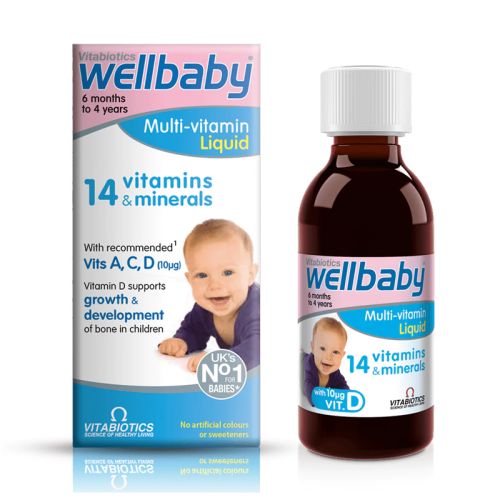 Vitabiotics Wellbaby & Infant Vit/Mineral Syrup 150ml