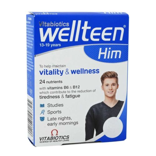 Vitabiotics Wellteen Him Tab 30s