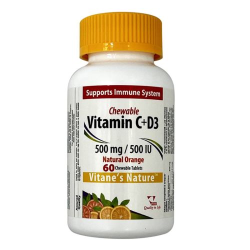 Vitane's Nature Vitamin C 500mg Chewable Tab 60s