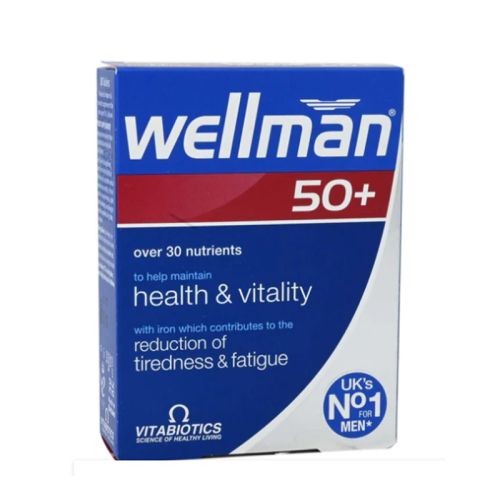 Vitabiotics Wellman 50+ Tab 30s
