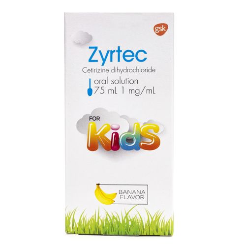Zyrtec 1mg/ml 75ml Oral Solution 
